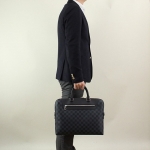 ルイ・ヴィトン (LOUIS VUITTON) ダミエ・コバルトPDJ NM ブリーフケース  グレー系 N41589