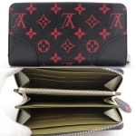 ルイヴィトンLOUIS VUITTON モノグラム ルージュ　ジッピーウォレットラウンドファスナー 長財布  M60974