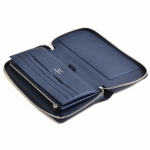 ルイヴィトンLOUIS VUITTON  メンズ ジッピー・オーガナイザー ラウンドファスナー長財布 ネイビー M30515 