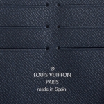 ルイヴィトンLOUIS VUITTON  メンズ ジッピー・オーガナイザー ラウンドファスナー長財布 ネイビー M30515 
