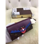 ルイ・ヴィトン  ポルトフォイユ・サラ 財布 モノグラム・キャンバス magenta M61347​