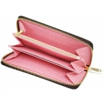 ルイヴィトン財布 LOUIS VUITTON　 モノグラム　ジャングル・ドット ジッピーウォレット シュガーピンクポピー　M41908