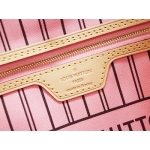 ルイヴィトンバッグ　LOUIS VUITTON　トートバッグ　ポーチ付き　モノグラム　ジャングル・ドット　ネヴァーフルMM　シュガーピンクポピー　M41979