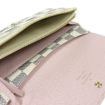 ルイヴィトン 長財布 LOUIS VUITTON ポルトフォイユ エミリー ダミエ アズール ローズ バレリーヌ N41625