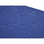 ルイヴィトン LOUIS VUITTON　　モノグラム・アンプラント　LV　ラウンドジップ長財布　ジッピー・ウォレット　デニムアンクル　M41857 