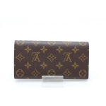 ルイヴィトン LOUIS VUITTON  長財布 レディース ポルトフォイユ・エミリー モノグラム・キャンバス ホットピンク M41943