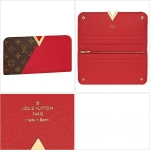 ルイヴィトン 財布 LOUIS VUITTON サイフ LV 二つ折り長財布 「ポルトフォイユ・キモノ」 スリーズ モノグラム･キャンバス×レザー m56174