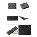 ルイヴィトン 折財布/札入れ LOUIS VUITTON　ポルトフォイユ スレンダー  ダミエ・グラフィット N63261