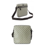 グッチ GUCCI ショルダーバッグ/ななめがけ JOY GG柄PVC/GGプラス ベージュ×ブラウン 201448 KGDIG 8588