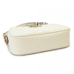グッチ ショルダーバッグ  GUCCI ななめがけバッグ/ポシェット GG MARMONT キルティング レザー オフホワイト 447632 DTD1D 9022