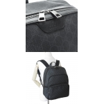 グッチ リュックサック GUCCI バックパック GGSUPREME/GGスプリーム PVC キャンバス ブラック×グレー 322069 KHN7R 1078