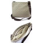 グッチ ショルダーバッグ GUCCI メッセンジャーバッグ JOY/ジョイ GGプラス/PVC ベージュ×ブラウン 201446 KGDIG 8588