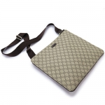 グッチ ショルダーバッグ GUCCI メッセンジャーバッグ JOY/ジョイ GGプラス/PVC ベージュ×ブラウン 201446 KGDIG 8588