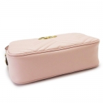 グッチ ショルダーバッグ  GUCCI ななめがけバッグ/ポシェット GG MARMONT キルティング レザー ライトピンク447632 DTD1T 5909