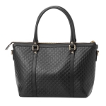 グッチ ハンドバッグ GUCCI  マイクロ グッチ シマ  レディース BLACK 黒 ブラック 2WAY ショルダーバッグ GG 型押し 449656 BMJ1G 1000​