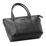 グッチ ハンドバッグ GUCCI  マイクロ グッチ シマ  レディース BLACK 黒 ブラック 2WAY ショルダーバッグ GG 型押し 449656 BMJ1G 1000​