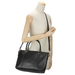グッチ ハンドバッグ GUCCI  マイクロ グッチ シマ  レディース BLACK 黒 ブラック 2WAY ショルダーバッグ GG 型押し 449656 BMJ1G 1000​