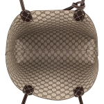 グッチ トートバッグ GUCCI  バッグ リバーシブル GGレザー  ミディアム トート レディース ベージュ/エボニー/ブラウン リバーシブル モノグラム 368568 A9810 9643​