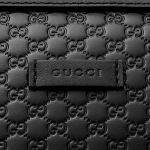 グッチ ハンドバッグ GUCCI  マイクロ グッチ シマ  レディース BLACK ブラック 黒 クロスボディ 2WAY GG 型押し エレガント 449654 BMJ1G 1000​