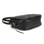 グッチ ショルダーバッグ GUCCI  マイクロ グッチシマ レディース BLACK ブラック 黒 GG 型押し クロスボディ 上品 カジュアル 449413 BMJ1G 1000​