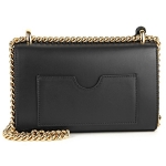グッチ ショルダーバッグ GUCCI  バッグ パドロックショルダーバッグ レディース BLACK ブラック 黒 チェーン スライドロック コンパクト 2WAY フェミニン エレガント 409487 AP00G 1000​