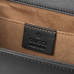 グッチ ショルダーバッグ GUCCI  バッグ パドロックショルダーバッグ レディース BLACK ブラック 黒 チェーン スライドロック コンパクト 2WAY フェミニン エレガント 409487 AP00G 1000​