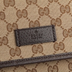 グッチ ショルダーバッグ GUCCI  バッグ GGキャンバス ユニセックス ベージュ/ダークブラウン GGパターン ロゴ ウェビング メンズ エレガント 233052 F4F5R 9791​