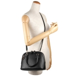 グッチ ハンドバッグ GUCCI  ドーラーカーフ レディース BLACK ブラック 黒 2WAY ショルダー クロスボディ 上品 フェミニン 449661 CAO0G 1000​