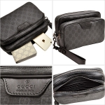 グッチGUCCI メンズ グレー/ブラック 337082kgdhr1078