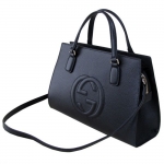 グッチ GUCCI 2WAY ハンドバッグ レディース ソーホー SOHO レザー ブラック A4サイズ 収納可能 431571 CAO0G 1000