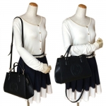 グッチ GUCCI 2WAY ハンドバッグ レディース ソーホー SOHO レザー ブラック A4サイズ 収納可能 431571 CAO0G 1000