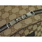 グッチ バッグ GUCCI　バックパック　リュックサック　GGキャンバス　ベージュｘブラウン　アウトレット 449906-9873
