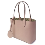 グッチ GUCCI トートバッグ  ベージュ/エボニー/ピンク レディース リバーシブル GGレザー 372613 A9810 8412