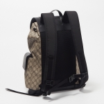 グッチ GUCCI バッグ バックパック リュックサック 【GG SUPREME：GGスプリーム】  ベージュ系×ブラック 450958 K5I1X