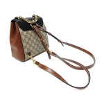 グッチ GUCCI バッグ リュックサック バックパック パドロック GGスプリーム ベージュ エボニー ブラック ブラウン レザー 本革  レディース  498194​