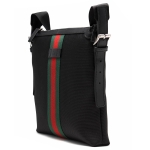 グッチ GUCCI ショルダーバッグ ウェブバンド スモール WEB SMALL ブラック  メンズ 387111 KWT7N 1060