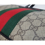 グッチ GUCCI バッグ ダッフルバッグ ショルダーバッグ 2WAY GGスプリーム ベージュ エボニー グリーン レッド シルバー金具  メンズ 359261​