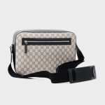 グッチ GUCCI GGスプリーム キャンバス ショルダーバッグ メッセンジャーバッグ ベージュ×ダークブラウン 450955 K6RGN 9692 