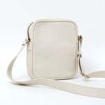 グッチ GUCCI グッチプリント レザー ショルダーバッグ ホワイト 523591 0QRAT 8820 