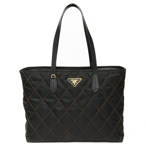プラダ PRADA ショルダーバッグ トートバッグ トートバッグ ブラック/ブラウン 1BG085 2EJR F0807 