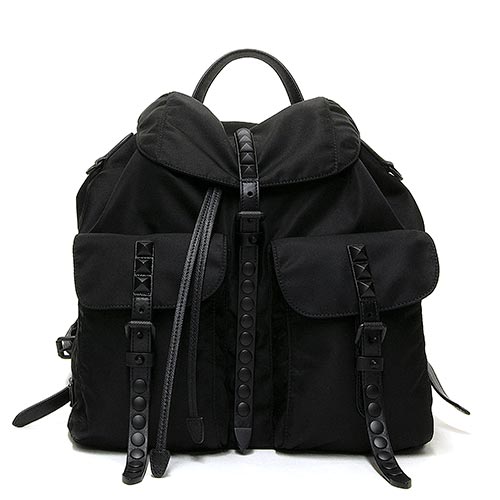 プラダ PRADA リュックサック ブラック 1BZ811 2BYB F0632