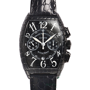 フランク・ミュラー トノウカーベックス クロノ ブラッククロコ 8880CCAT BLK CRO
