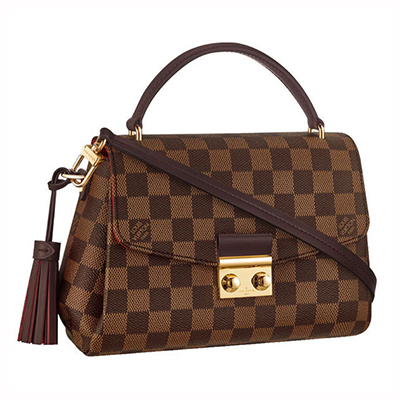 ルイヴィトン ハンドバッグ ダミエ クロワゼット  LOUIS VUITTON ヴィトン バッグ クロスボディ 斜め掛け ポシェット N53000​