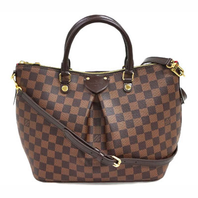 ルイヴィトン バッグ LOUIS VUITTON　ヴィトン　ダミエ　LV　トートバッグ　2WAY　シエナMM　エベヌ　N41546