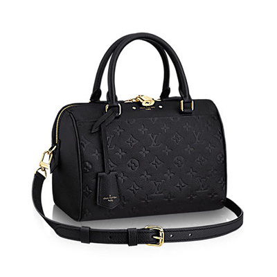 LOUIS VUITTON Enpreinte アンプラント/ノワール スピーディ・バンドリエール30 NM M42406