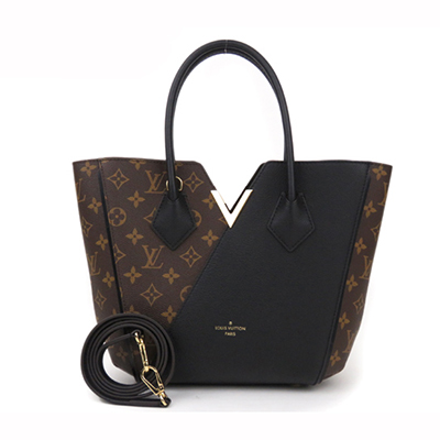 ルイヴィトン(LOUISVUITTON) モノグラム キモノPM トートバッグ ブラック 黒 M41855