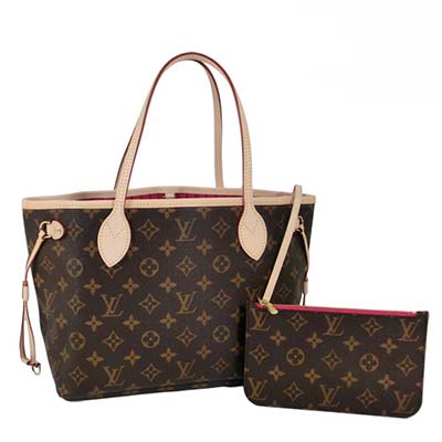 ルイヴィトン トートバッグ モノグラム ネヴァーフルPM ポーチ付き  LOUIS VUITTON ヴィトン バッグ  M41245​
