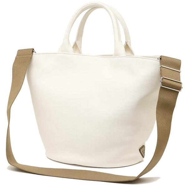 プラダ トートバッグ レディース PRADA ホワイト 1BG163 ZKI F0009 