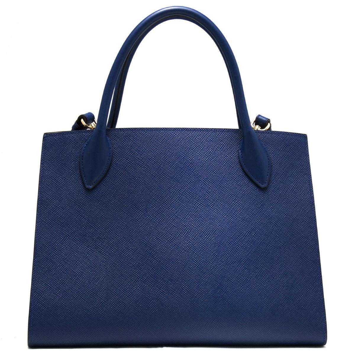 プラダ PRADA ハンドバッグ/ショルダーバッグ サフィアーノ キュイール SAFFIANO CUIR C モノクーロム ブリエッタブルー  レディース 1BA155 2ERX F0016​