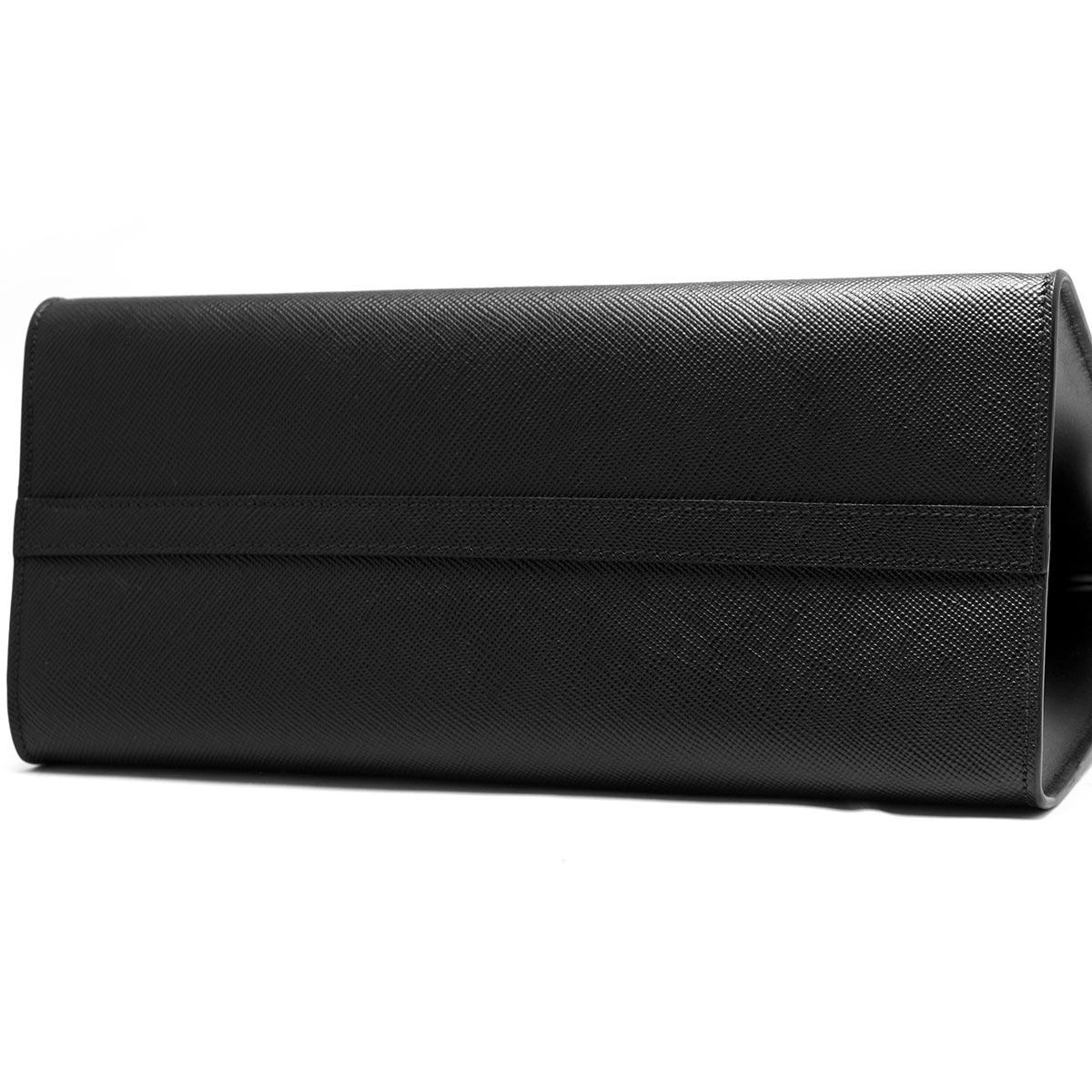 プラダ PRADA ハンドバッグ/ショルダーバッグ サフィアーノ キュイール SAFFIANO CUIR C モノクーロム ブラック  レディース 1BA155 2ERX F0002